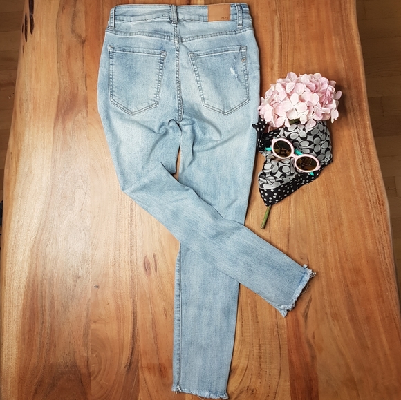 Aeropoatale High Rise Ankle Jeggings - sz 6 - Picture 8 of 12